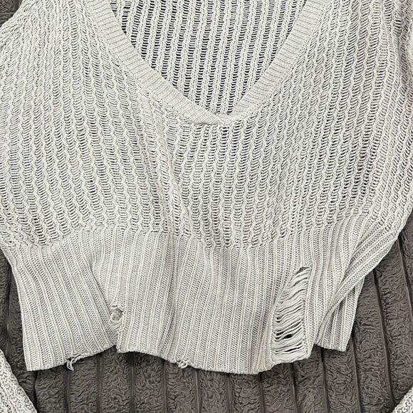 DL1961 Distressed Sweater - Picture 4 of 6